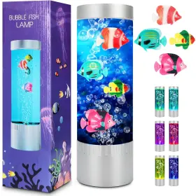 Shtalhst Xj-39 Bubble Fish Lamp Sensory Tube Artificial Tank With Moving