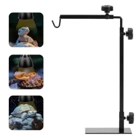 Simple Deluxe B0dn4jl83b Adjustable 14-26in Reptile Light Stand Metal Bracket For