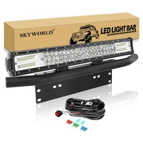 B09MTQ4HVW SKYWORLD Led Light Bar Spot Flood Beam Driving