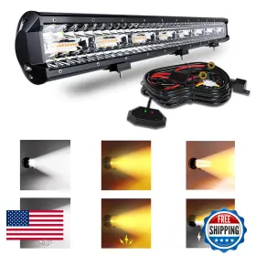 B0CDRQ8L73 SLARY Led Light Bar Amber Flasing Strobe