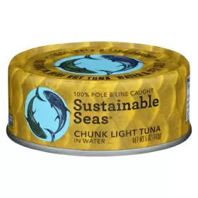 Sustainable Seas 850348003290 Tuna Chunk Light In Ho 5 Oz Case Of 12