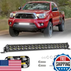 Swatow Industries B07b9vjl2d 20 Inch Light Bar Slim Led Spot Flood Offroad