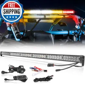 Swatow Industries B0cnphlwn5 37 Inch Chase Lights Rear Led Light Bar Utv Strobe