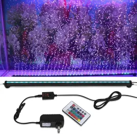 Szminiled Lfia1006 26.4 Inch Submersible Aquarium Light Fish Tank With Air Bubble Hole Rgb