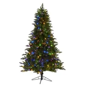 Taizhou Qidian Lighting Co Ltd Qd2-450 6.5ft. Vermont Spruce Artificial Christmas Tree With 450 Color Changing