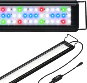 Tatub 3036l 19w Led Aquarium Light For 30 Inch -36 Fish Tank With 10 Leve