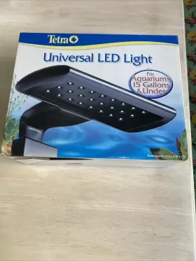 Tetra 046798290100 Universal Led Light. For Aquarium 15gal And Under New