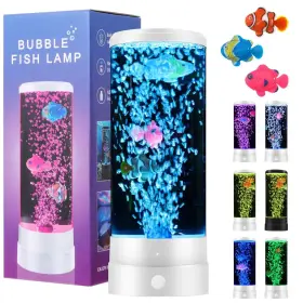 Timcorr Xf08xhf3615en8 Led Fake Fish Aquarium Lamp Usb And Battery Powered Night Light With Remote For Deco