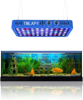 Tmlapy P100-a5-tm01 100w Led Aquarium Light For Fish Tank Full Spectrum Lights Reef Tmlapy P100-a5-tm01 100w Led Aquarium Light For Fish Tank Full Spectrum Lights Reef