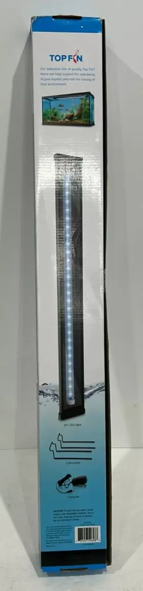 Top Fin 5230378 30 Inch 2-color White/blue Led Aquarium Light - D7
