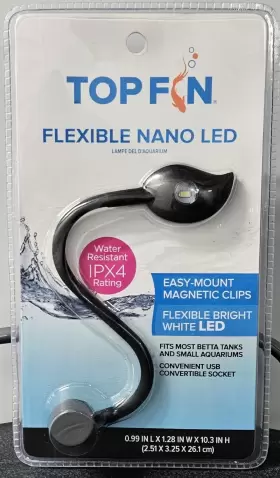 Top Fin Ipx4 New Nano Led Aquarium Light Flexible Fish Tank Style Top Fin Ipx4 New Nano Led Aquarium Light Flexible Fish Tank Style