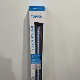 Top Fin Tf48 2 Color Led Aquarium Light 48in 6863 New