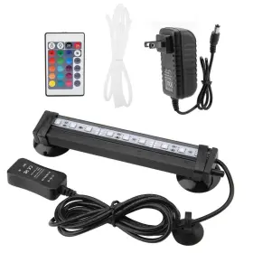 Topincn 736077741958 Led Aquarium Light Fish Bubble Underwater With Remote Control