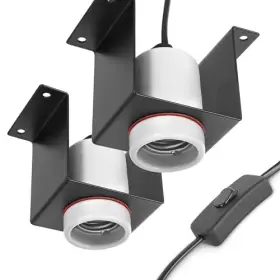 Trakem B0d3h8chvf Reptile Ceramic Heat Lamp Holder For Terrariums Vivariums Gecko Lizard