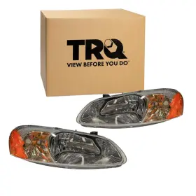 Trq B0dq7rztqy 2 Piece Headlight Assembly Set Driver Passenger Side Compatible Chrysler