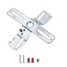 Tsurpcao 191813926615 4 Inch Universal Light Fixture Crossbar Mounting Bracket