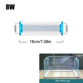 Turbo-roofinds 705353723650 18 70cm Super Bright Lamp Led Aquarium Light For Aquatic Plant Fish Tank Extensi