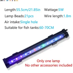 Usa-viralfinds 445032813823 Led Air Bubble Light Aquarium Lamp Underwater Submersible Fish Tank Color