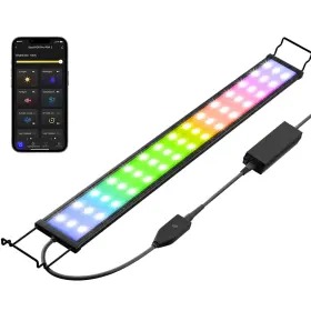 Usdgtkn Ftl120 Smart Aquarium Light Led App Control Full Spectrum Fish Tank Wi Usdgtkn Ftl120 Smart Aquarium Light Led App Control Full Spectrum Fish Tank Wi