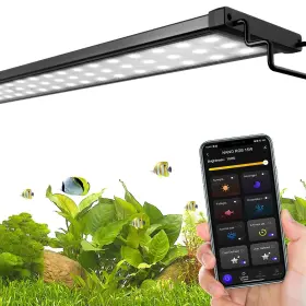 Usdgtkn Ftl45 Smart Aquarium Light Led App Control Full Spectrum Fish Tank Wi