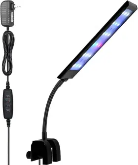 Varmhus 313115626691 Fish Tank Clip On Light Rgb Clamp Aquarium And Plant Aquariu