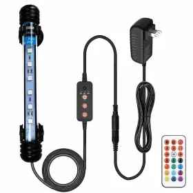 Varmhus 791809187466 Submersible Led Aquarium Light Fish Tank With 3 Stage Timer Auto
