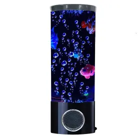 Vaticas 788703666883 Mini Fish Lava Lamp Bluetooth Speaker Bubble Led Fantasy Multi-color Changing Vaticas 788703666883 Mini Fish Lava Lamp Bluetooth Speaker Bubble Led Fantasy Multi-color Changing