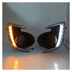 Vgocmdub B0d8yg98gy Led Drl Daytime Running Light Front Fog Lamp Turn Signal Assembly For M