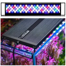 Vistalum Fg154-45 14w Led Aquarium Light Sunrise/daylight/moonlight Diy Mode Adjustable Timer