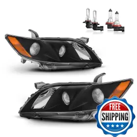 Vizotae B0dzxfpwfd Headlights Assembly For 2007 2008 2009 Toyota Camry Halogen Headlamp Vizotae B0dzxfpwfd Headlights Assembly For 2007 2008 2009 Toyota Camry Halogen Headlamp