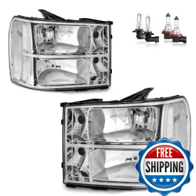 Vizotae B0dzxhpwl1 Headlights For 2007-2013 Gmc Sierra 1500/2007-2014 2500 Hd 3500 Vizotae B0dzxhpwl1 Headlights For 2007-2013 Gmc Sierra 1500/2007-2014 2500 Hd 3500