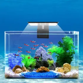 Weaverbird Wvd-us-0041 Aquarium Light Fish Tank Led 6w 12 Planted Clip Lamp For 8