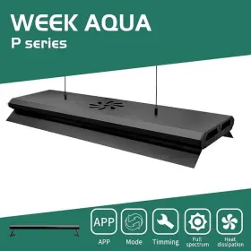 Week Aqua P900 Pro Blue Tooth Controlled Led Light/includes Side Shades