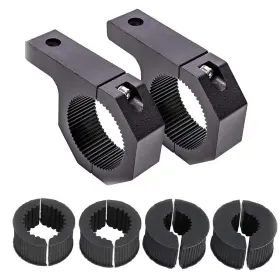 Willpower B01myqd6hh 2pcs Mounting Bracket Tube Clamp For 1/1.4/2 Inch Off-road Light Bar Cage