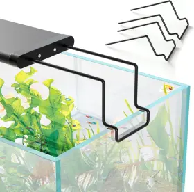 Woofog 711181238358 2 Pcs Aquarium Light Riser For Rimmed/rimless Tanks High Holder