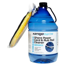 Xanigo Marine Xmspc1g Shore Power Cord And Rub Rail Cleaner With Glove - 1 Gallon