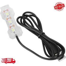 Xinjincang 744759822260 Blue Light Small Aquarium Led Multicolor Fish Tank For Freshwat