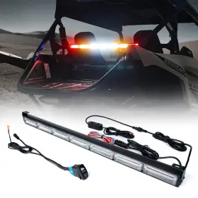 Xprite B07hxx7zsl 30 Utv Rzr Chase Strobe Flashing Light Bar Brake Reverse Turn Signal Xprite B07hxx7zsl 30 Utv Rzr Chase Strobe Flashing Light Bar Brake Reverse Turn Signal