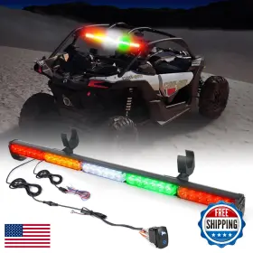 Xprite B07py5nwfj 30 Inch Offroad Led Chase Light Bar Brake/reverse/turn Signal For Utv Atv Rz