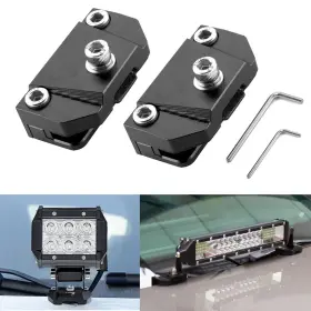 Zhilxn B0cq4lgvjr Ditch Light Brackets Hood Mount - 2pcs Universal Led Bar Mounting Zhilxn B0cq4lgvjr Ditch Light Brackets Hood Mount - 2pcs Universal Led Bar Mounting