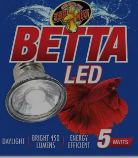 Zoo Med 097612240658 Betta Led Daylight Bright 450 Energy Efficient 5 Watts Bulb