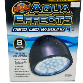 Zoo Med Ae2-n Aquaeffects Model 2 Nano Led With Sound - Zoo Med Ae2-n Aquaeffects Model 2 Nano Led With Sound -