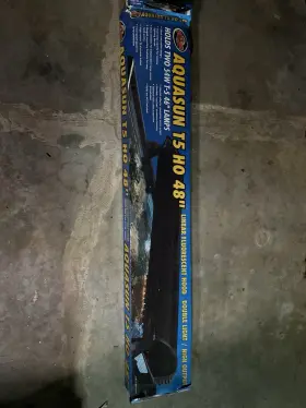 Zoo Med Af2-48 Zoomed Aquasun Dual T-5 Ho Fixture 48 Inch Manufacture Discontinued - No Bulbs