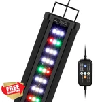 Fishkeeper Led Aquarium Light 24-32inch Timer Ip68 Waterproof Plant. Fixed Price $52.99.
