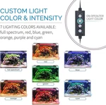 Hygger Hg-978 24/7 Led Aquarium Light Dimmable Timer Rgb 12-54" Tank. Fixed Price $39.98.