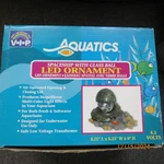Aquatics Treasure Spaceship With Glass Ball Led Fish Tank Decoration New In Box. Fixed Price $14.99.