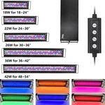Hygger Hg978 Aquarium Light 18-54" Super Slim Fish Tank Aquatic Plant Grow. Fixed Price $57.99.