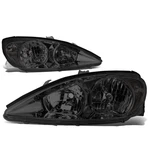 Dna Motoring Pair Of Headlights Compatible 02-04 Toyota Camry Smoked Lens/clear. Fixed Price $159.40.