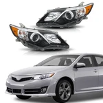 Wflnhb Headlights Assembly Replacement For Toyota Camry Se Style 2012 2013 2014. Fixed Price $179.29.
