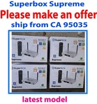 Superbox Supreme 8k Uhd, 4gb Ram, 128gb, Wifi 6, Ethernet, Voice Control. Fixed Price $429.00.